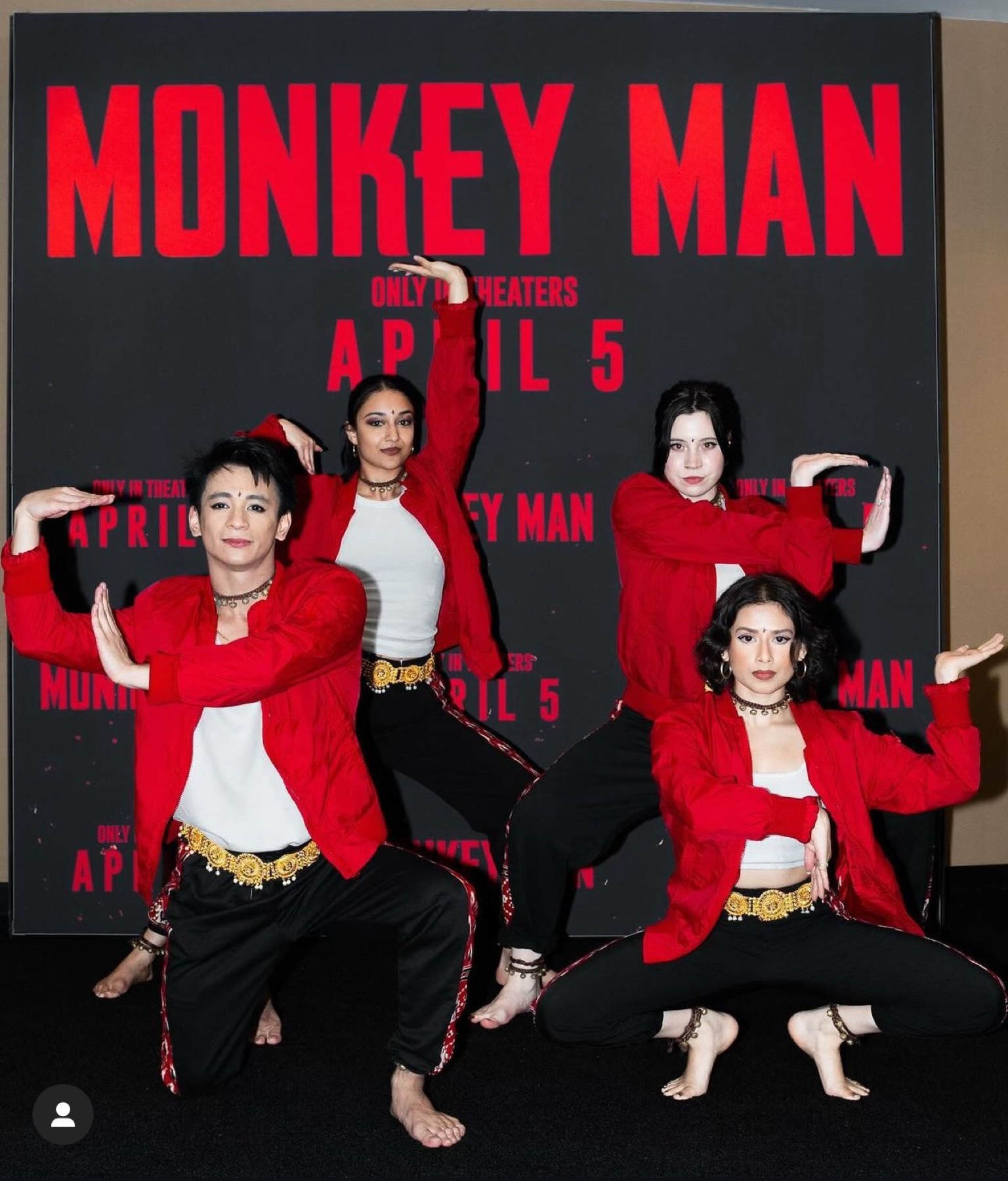 Monkey Man premiere at AMC Times Square